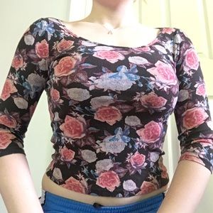 Floral MUDD top